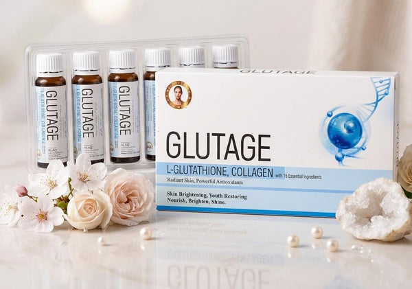 Glutage L-Glutathione Collagen Liquid Shots – Skin, Hair & Nail Beauty Supplement