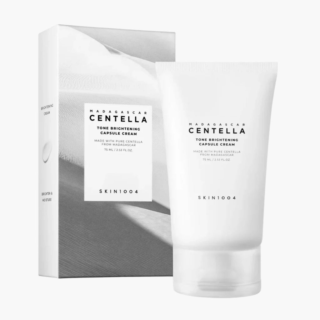 SKIN1004 Madagascar Centella Tone Brightening Capsule Cream 75ml – Brightening & Hydrating Face Moisturizer
