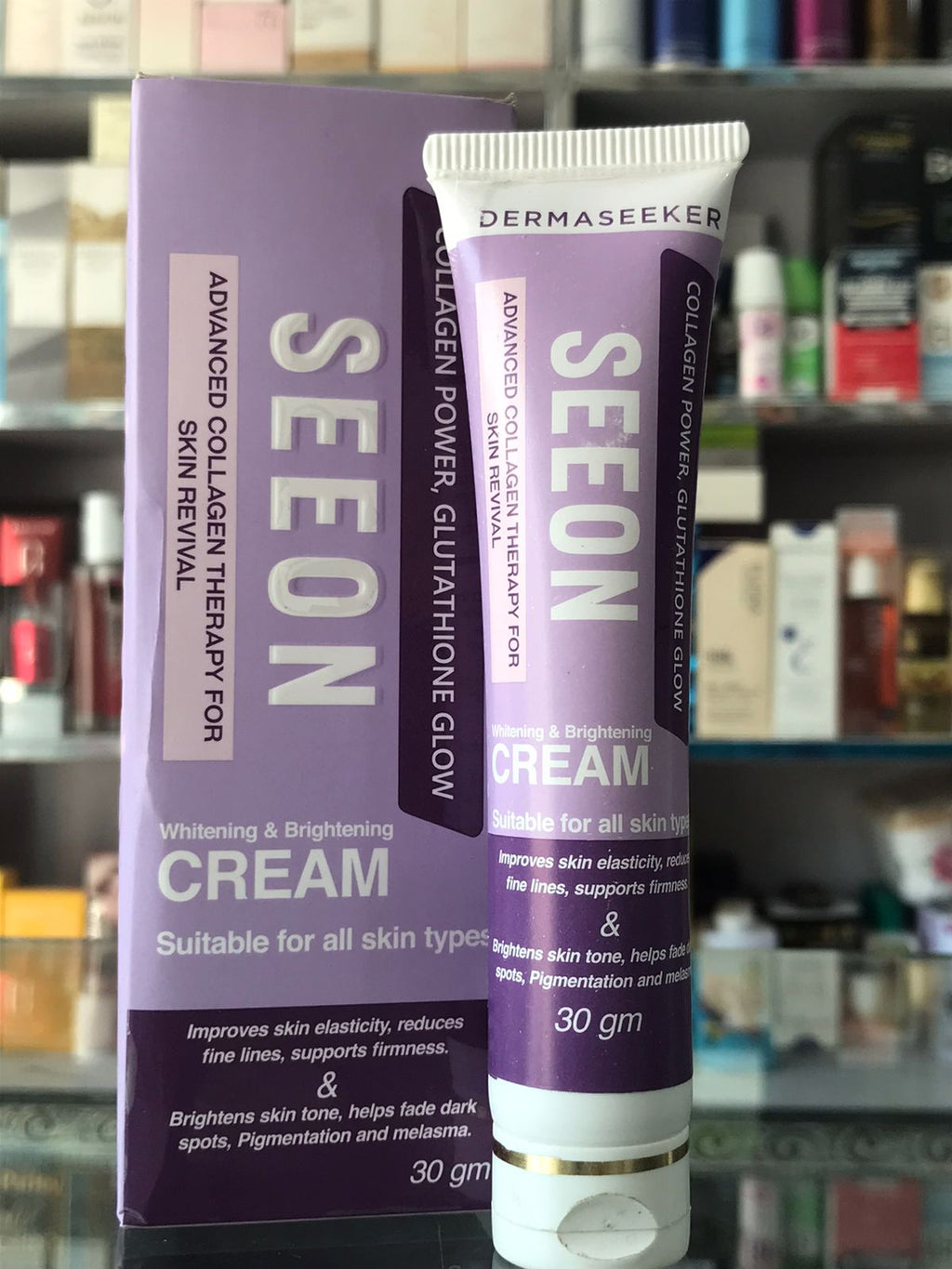 SEEON Collagen & Glutathione Overnight Cream – Brightening & Anti-Aging Night Cream
