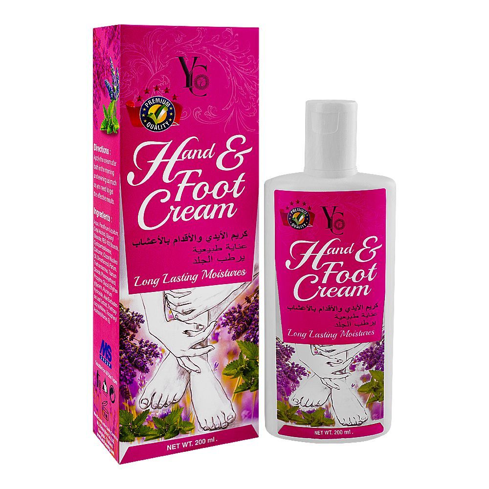 YC Goat Milk Hand & Foot Cream – Intensive Moisturizing & Skin Softening Care